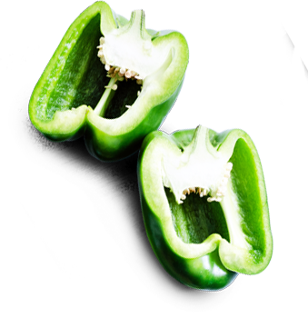 Fresh Green Peppers